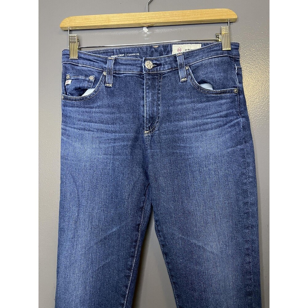 AG-ED Adriano Goldschmied Prima Crop Jeans Womens 27R Cigarette Leg Denim